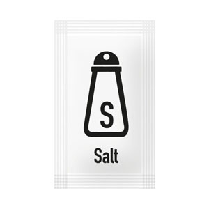 Heritage Salt Sachets 1.0 Gram - 2,000 Per Pack